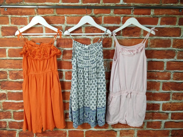Girl Bundle Age 5-6 Year 100% Next Playsuit Sun Dress Summer Holiday Beach 116Cm