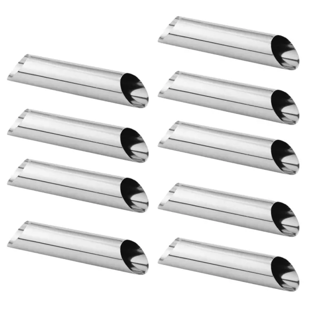 12 Pcs Fournitures De Pâtisserie Emporte-pièces Tubes Des Croissants Spirale