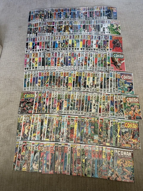 Conan the Barbarian #1-275 (1970) Complete 275 Issue Run Mostly FN or better