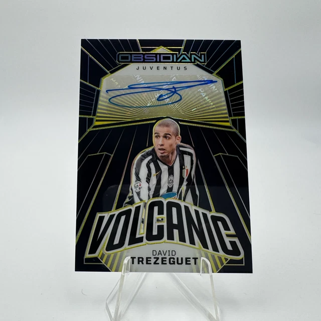 PANINI サッカーカード OBSIDIAN DAVID TREZEGUET JUVENTUS 09/50 #LS-DTR 送料無料 中古 IT1 PANINI サッカーカード OBSIDIAN DAVID TREZEGUET JUVENTUS 09