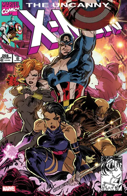 Uncanny X-Men 268 Facsimile Edition Unknown Comics Kaare Andrews Exclusive Var (