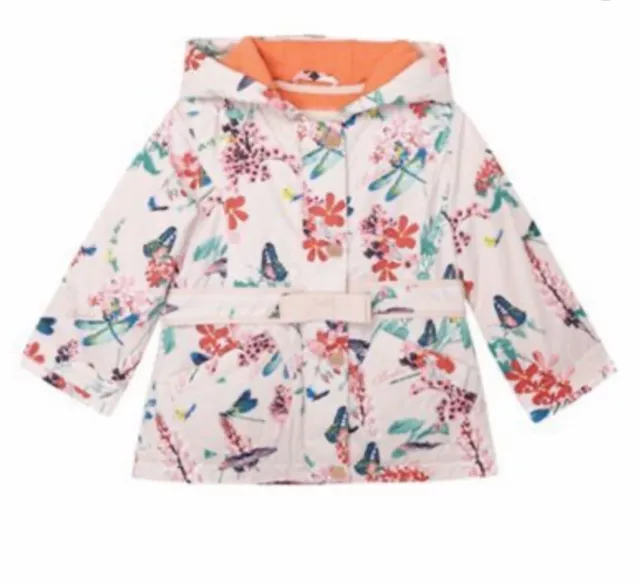 Giacca estiva floreale Ted Baker Dragonfly Spring per bambine taglia 3-6 Mths
