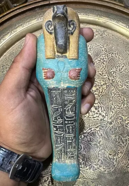 RARE ANCIENT EGYPTIAN ANTIQUES Statue Large Of God Apep Egyptian Pharaonic BC