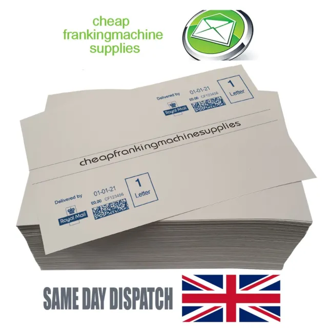5000 Franking Machine Labels DOUBLES NEOPOST QUADIENT Pitney Bowes FP Frama