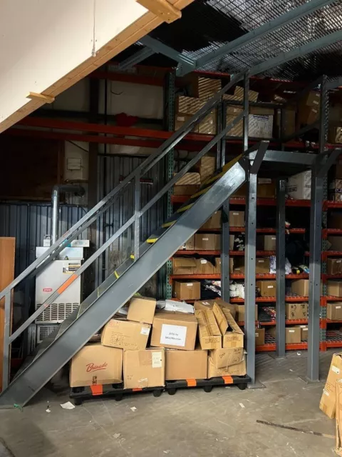 Industrial Warehouse Commercial Metal Staircase Industrial Warehouse Commercial Metal Staircase