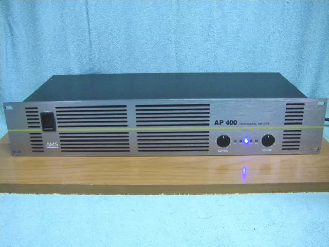 Amplificador etapa de potencia HIFI stereo AMS AP-400 Professional amplifier.
