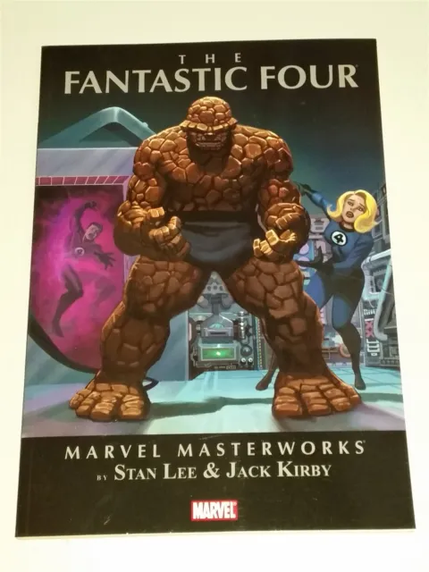 Fantastic Four Marvel Masterworks Lee Kirby Marvel Comics Tpb (Paperback)