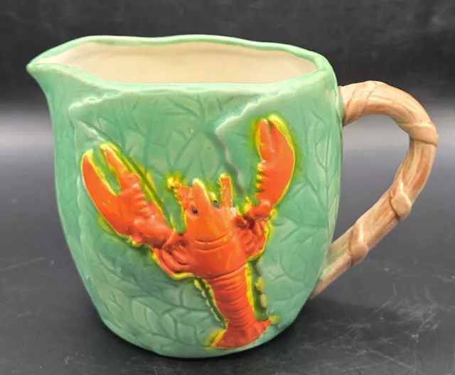 Vintage Lobster Ceramic Creamer Pitcher