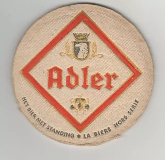 sous bock ancien Adler épaisseur 4 m/m- bierdeckel/beermat/bierviltje/coaster