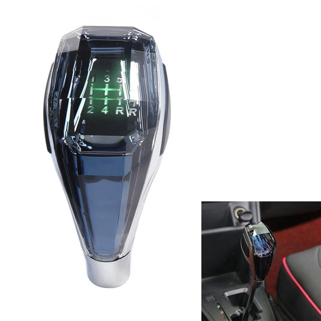 CAR UNIVERSAL LED Crystal Handles Manual Transmission Gear Knob ...