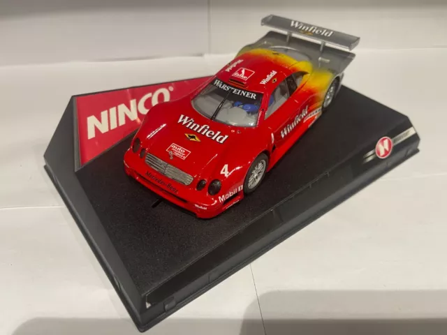 Ninco 1/32 Mercedes CLK GTR Winfield. Prototype/Unique/Very Rare Model. Red. 2