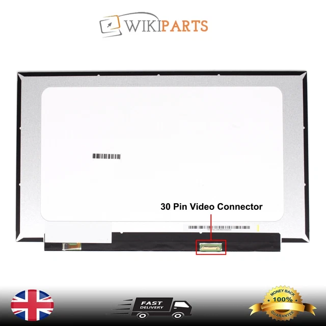 Écran LCD De Remplacement Pour PC Portable HP 15S-FQ1001SL - 15.6" HD (1366x768), Connecteur 30 Pins