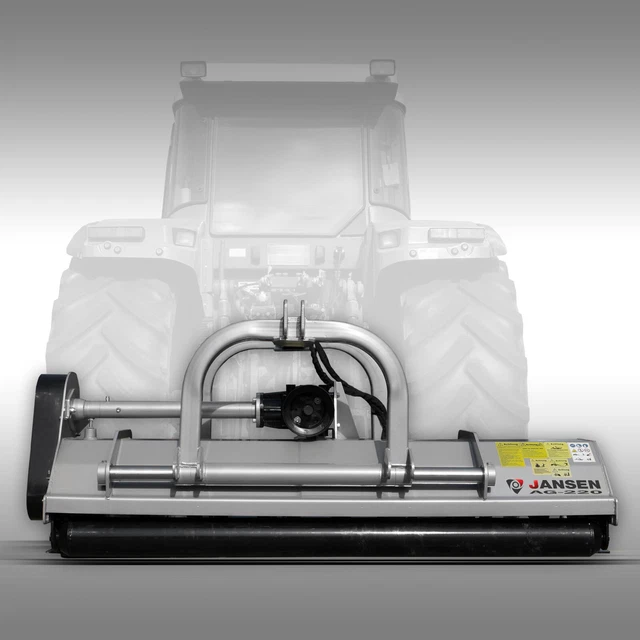 Schlegelmulcher Jansen AG-220, Front und Heck, Schlegelmähwerk, Mulcher, Mähwerk