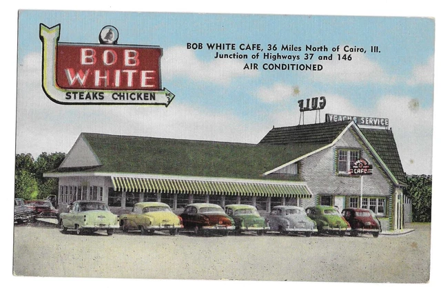 Cairo Cairo, Marion, Illinois 1950s, Bob White Cafe