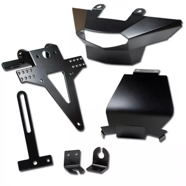 License Plate Holder Heckumbau KTM 125 200 390 Duke Adjustable Tail Tidy