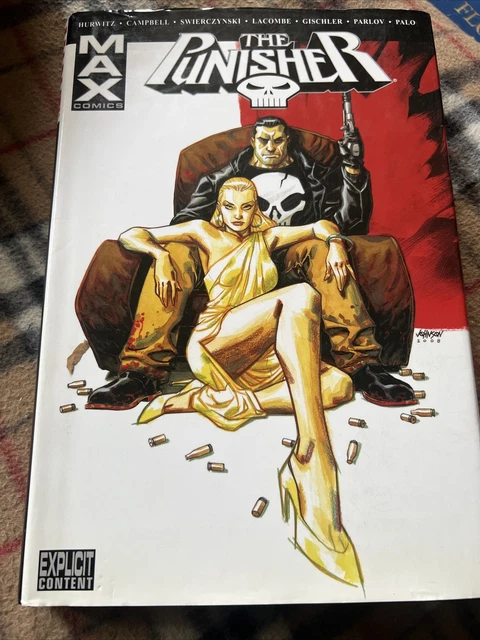 The PUNISHER MAX  Vol 6 - HARDCOVER -MARVEL 2011 VG