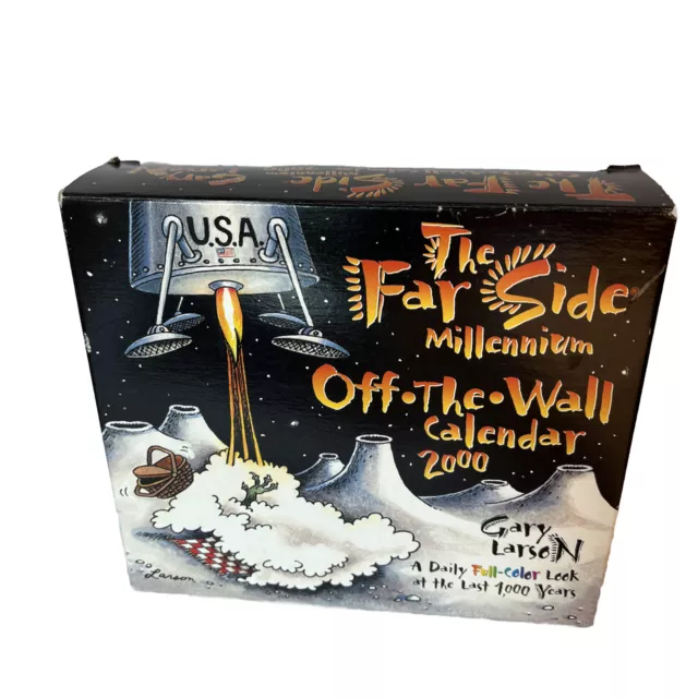 THE FAR SIDE Millennium OffTheWall 2000 Comic Calendar By Gary