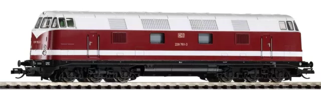 PIKO Tt 47295 - Locomotive Diesel Br 228 DB Ag, Ep. V, 6-achsig Produit Neuf