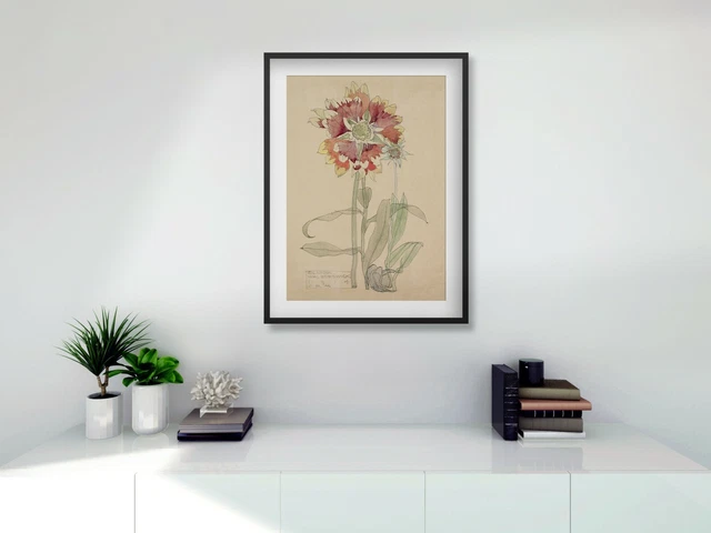 Set of 10 Rennie Mackintosh black / white  FRAMED A4 digital prints your choice