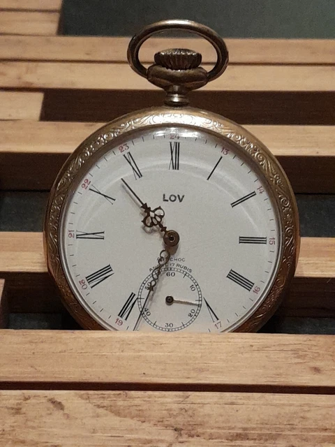 Montre à gousset mécanique fonctionnement online
