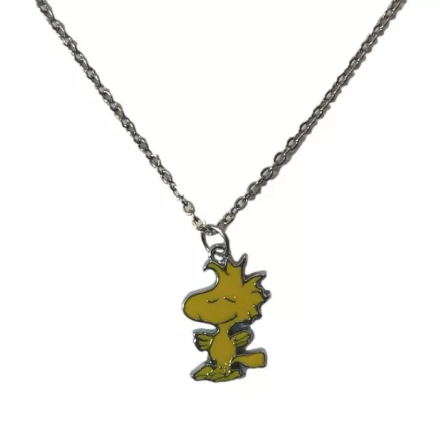 Peanuts Cartoon Woodstock Character Charm Pendant Necklace