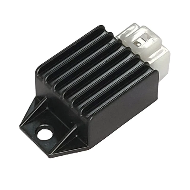Régulateur De Tension Universel Moto 12V 4 Broches – Redresseur Stabilisateur GY6 Pour Scooter, Cyclomoteur, Quad & Buggy