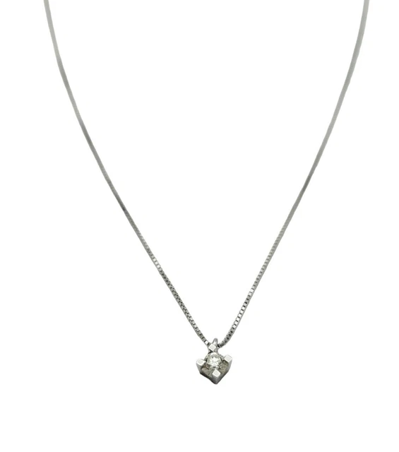 Collana Ciondolo Cuore Galleggiante In Acciaio Inox 316L - Placcato Oro 18K, Love 5mm - Foto 4