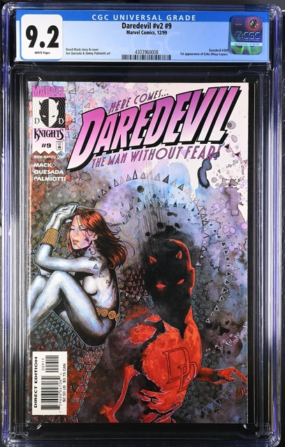 Daredevil #9 Marvel 1999 CGC 9.2 1st app. Maya Lopez as Echo