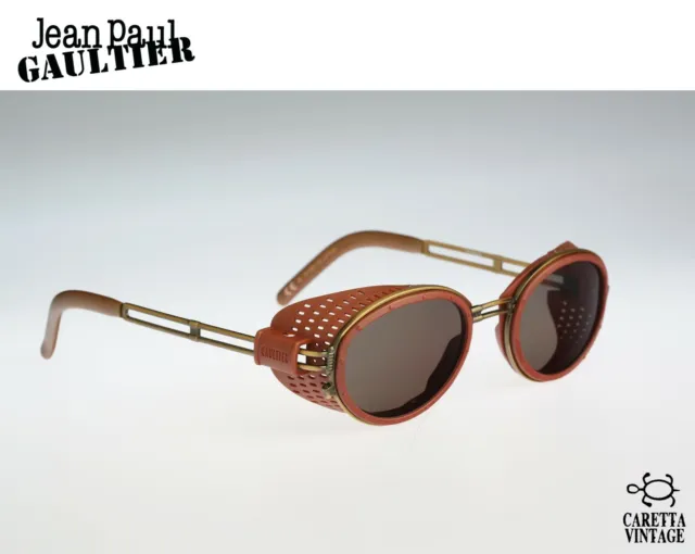 JEAN PAUL GAULTIER 56-6201, Vintage sunglasses, 90s oval sunglasses ...