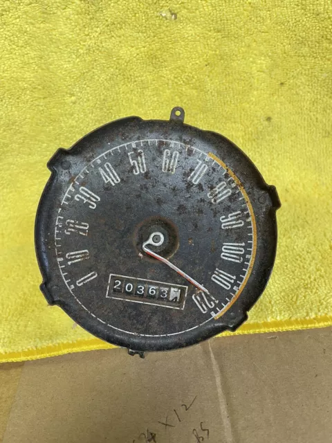 1968  Mustang 120 MPH Speedometer For Parts Only
