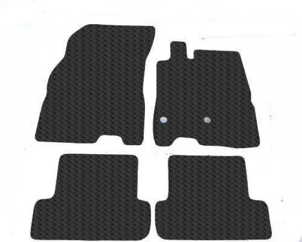 Bmw E93 (3 Series) Convertible (07-13) Fully Tailored Rubber Car Floor Mats Cut