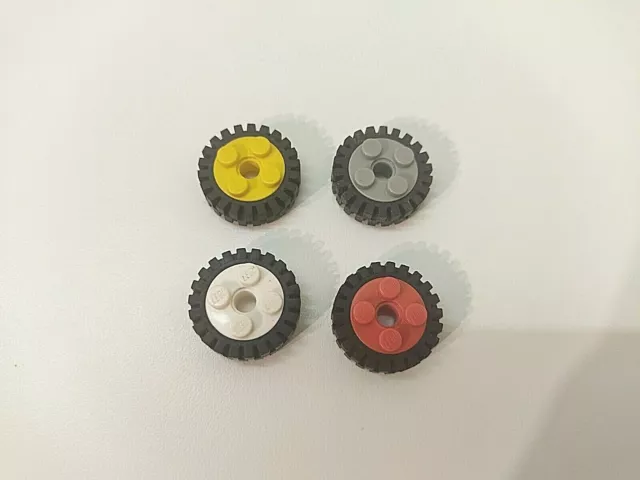 LEGO Roues (Jante + Pneu) 6248+3483 Wheels ¤ Choice color & Qt ¤ (ZG16)