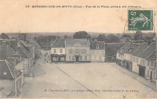 CPA Dept 60 Oise - Ressons sur le Matz Grande rue
