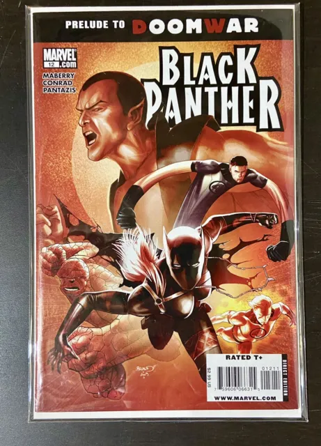 Black Panther #12 Prelude To Doomwar Shuri Vs Namor Dr Doom 2010 Marvel Comic