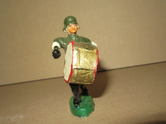 Ancienne figurine, soldat allemand, Lineol, vintage