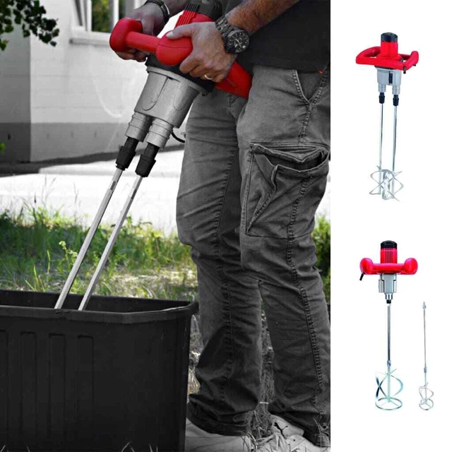 BRICK Handmixer Rührwerk Mörtelrührer Rührer Rührgerät Zementrührer 1600/1650W v