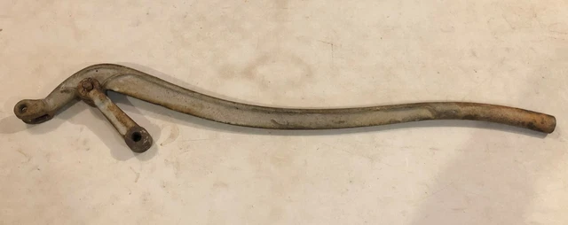 Primitive Antique 38 1/2" Cast Iron Well Water Pump Handle With Link Connector