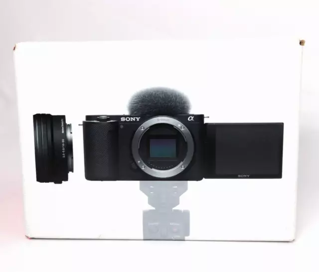 【 MINT 】Sony Alpha ZV-E10 25.0MP Interchangeable Lens Camera Black from Japan #3