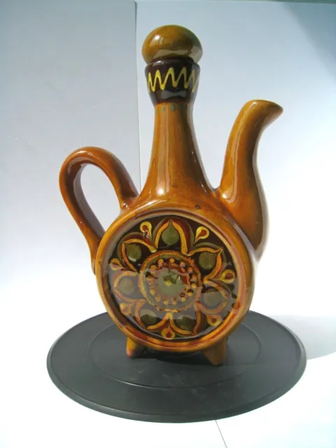 Ukrainische Wohnkultur Keramik Getränk Karaffe Handarbeit Raku Keramik Dekan Geschenk 4