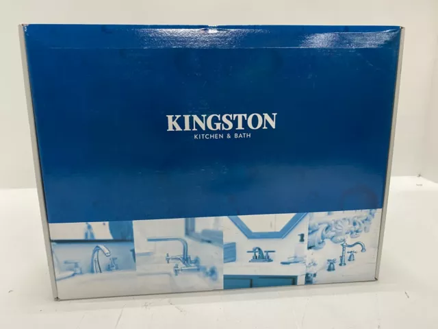 Kingston Brass Kitchen Faucet Vintage 8" Polished Chrome KS1761ALBS