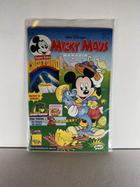 Micky Maus Heft 1993 Nr 40 Disney Comic #A10 Sammlung Selten Konvolut