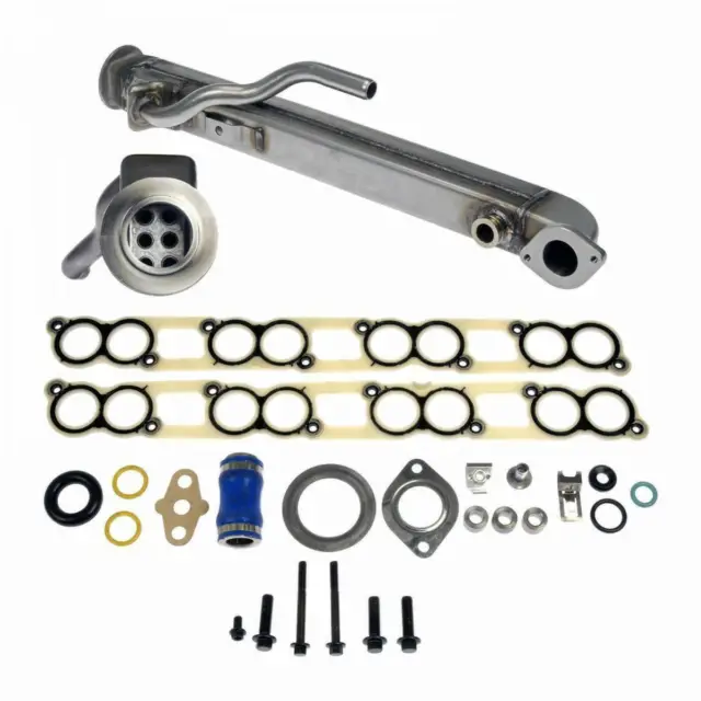 CDP Updated High Flow EGR Oil Cooler & Gaskets For 04-07 Ford 6.0L Powerstroke 2