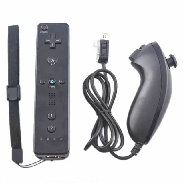 Télécommande Wiimote + Nunchuck pour Nintendo Wii et Wii U