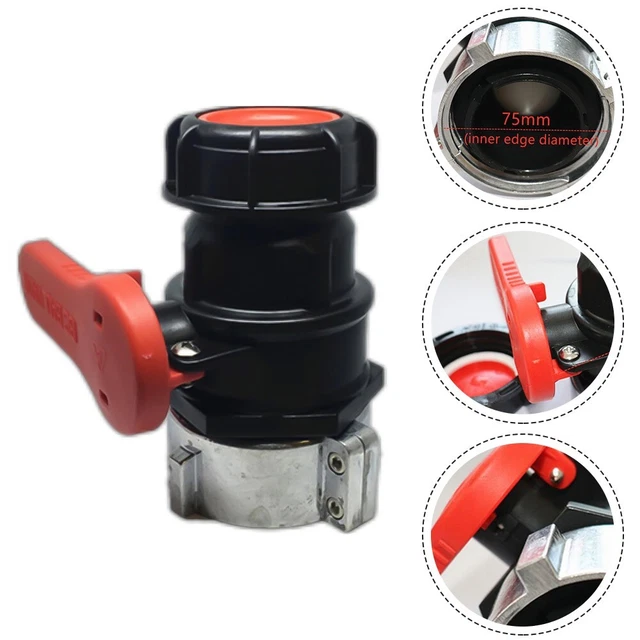 Vanne D'arrêt Adaptateur en T 3/8 X 3/8 X 1/4 pour Raccord d'Eau