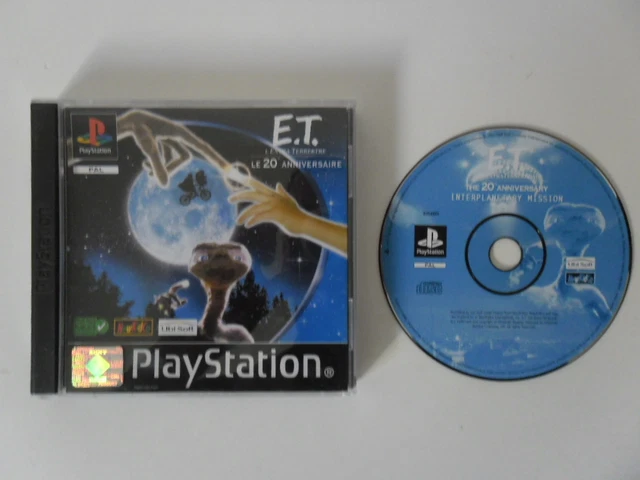 E.T. L'Extra-Terrestre – 20ème Anniversaire Sur PlayStation 1 ( Complet PAL FR CIB )
