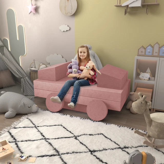 MODULAR PLAY TODDLER Kids Sofa Foam Couch Chair Lounge Chair Children