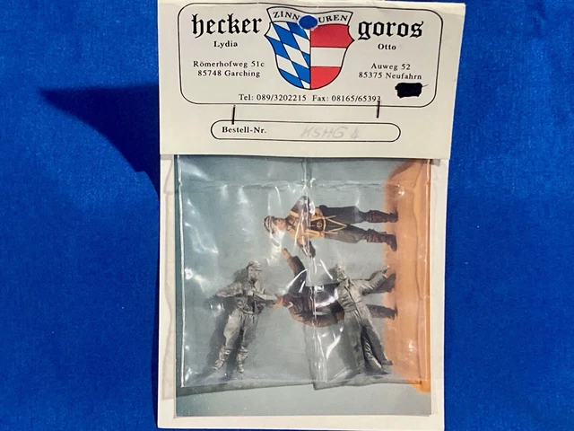 Hecker & Goros – Canon Allemand WWI – 54mm 1/32 – Plomb à Peindre – Diorama