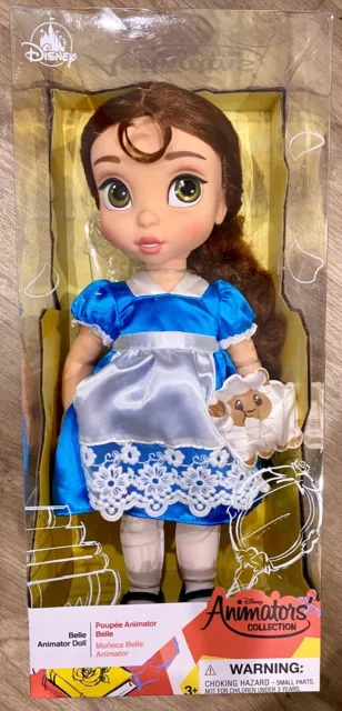 Disney Animators' Collection Beauty & t Beast PRINCESS BELLE Child DOLL 16" NEW!