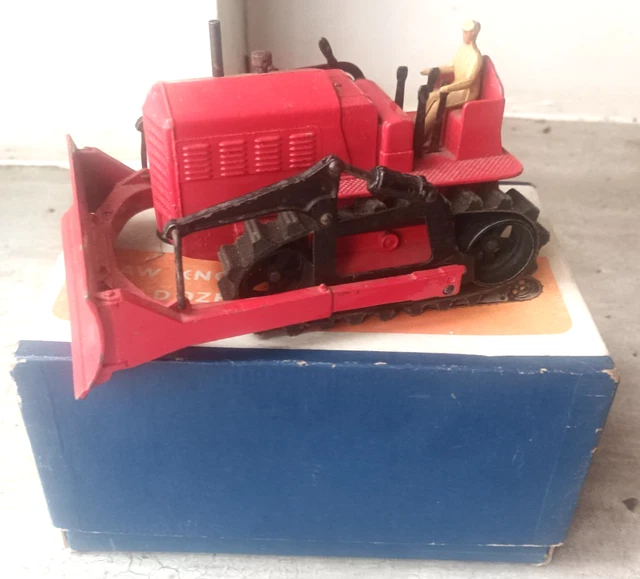 Bulldozer Dinky Toys N°561 - Blaw Knox - 1/43 - Anglais - Boîte D'origine