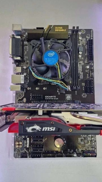 Tbest Carte mère B365 ATX avec interface NVME M.2, Dual Channel DDR4